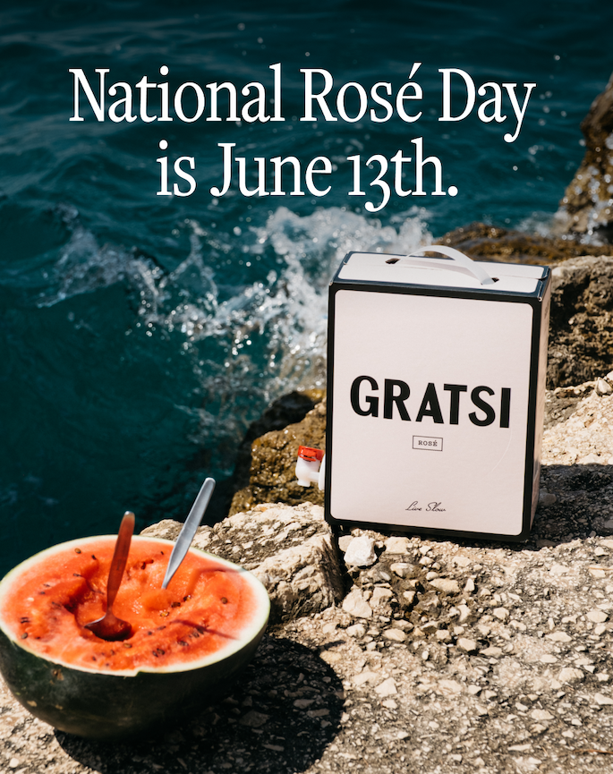 National Rosé Day is June 13th. 