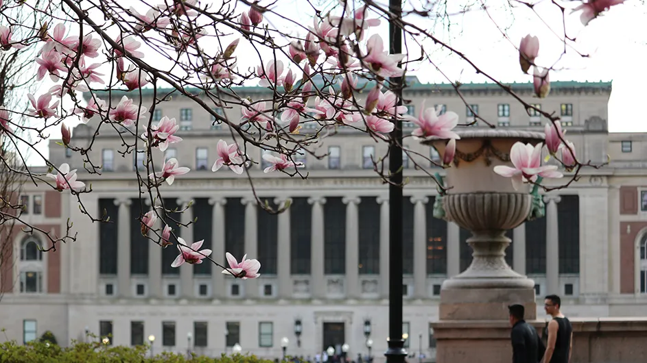 Butler Library on the Morningside Heights campus of Columbia University.