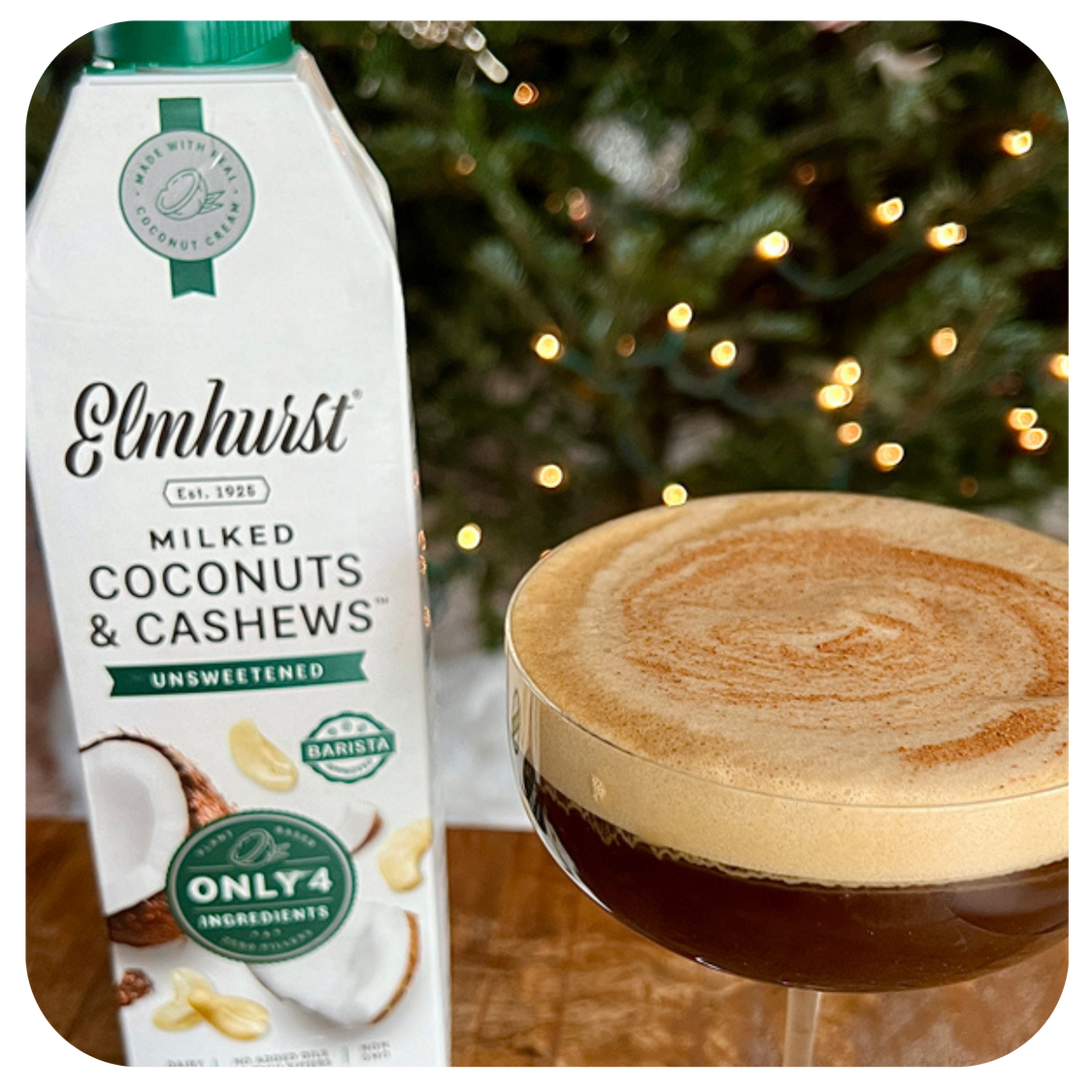 Dairy-Free Gingerbread Cold Foam