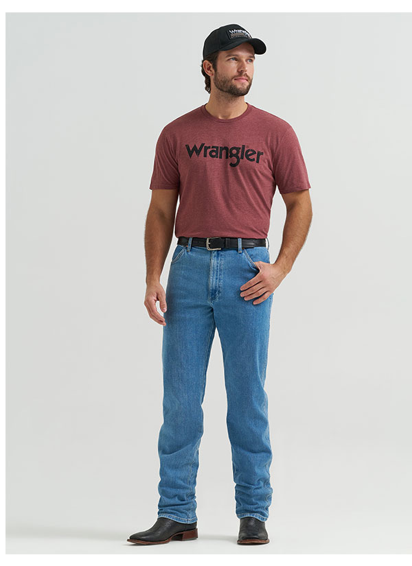 Wrangler® Toughlite™ Cowboy Cut® Original Fit Jean in faded stone