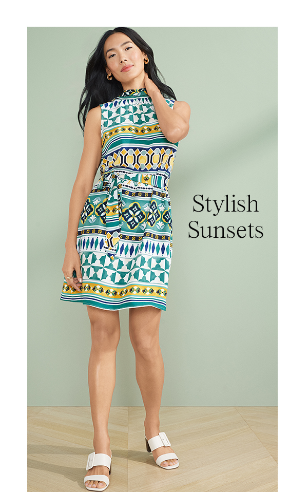 stylish sunset