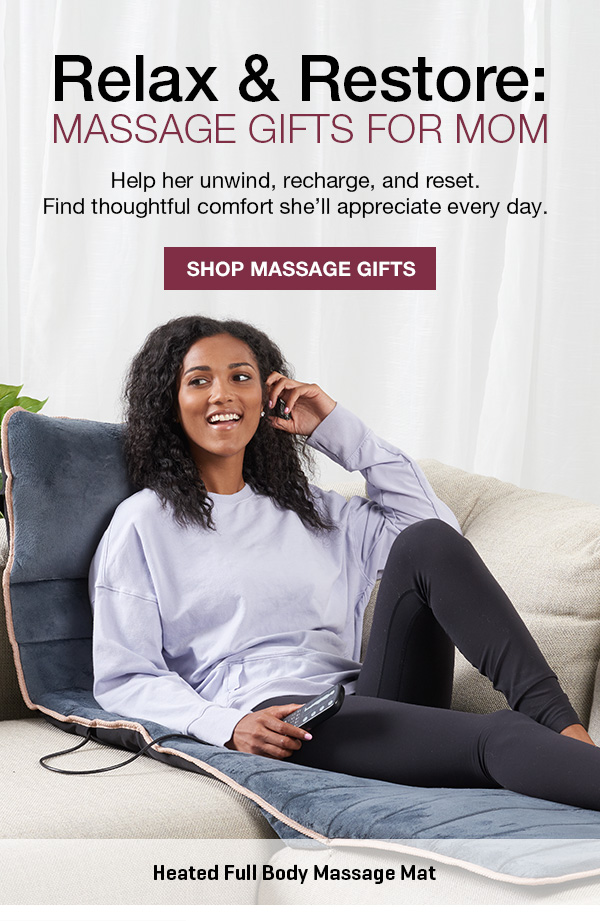 Relax & Restore: Massage Gifts for Mom