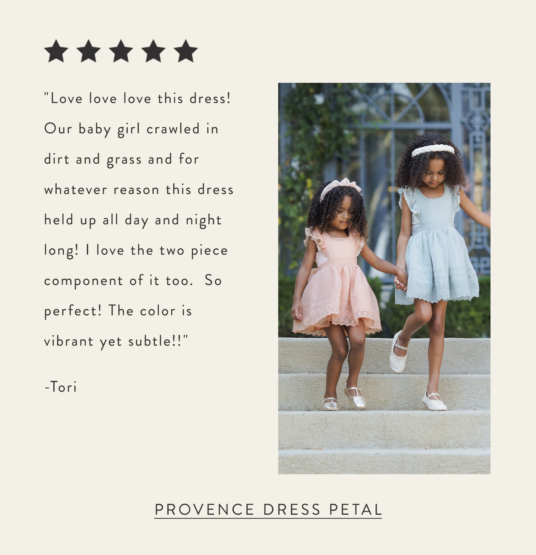 Provence Dress Petal