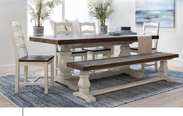 Brentwood Rectangle 6 Piece Dining Set