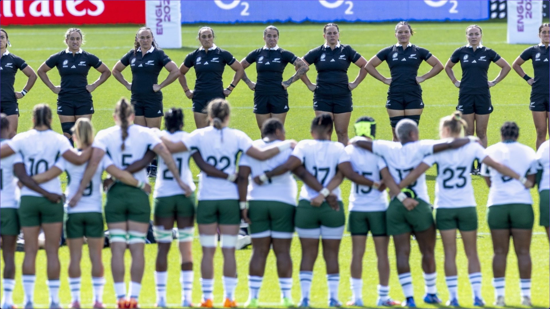 Rugby's Greatest Rivalry Double-header Test. Black Ferns v Springboks Women