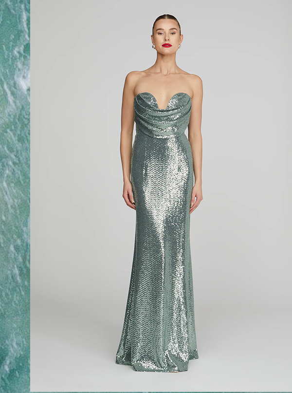 Juliette Disco Jersey Gown