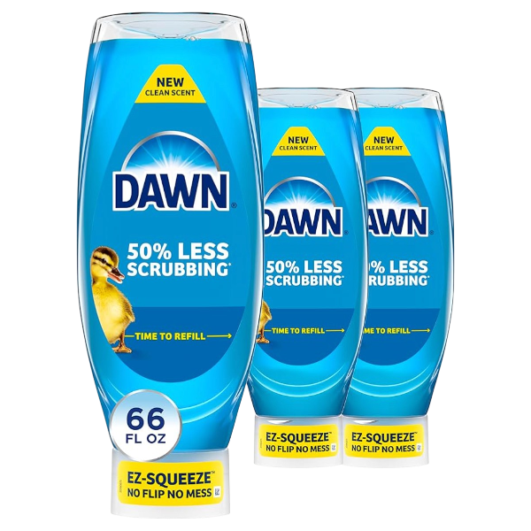 Dawn Ultra EZ-Squeeze Dish Soap, 3-Pack