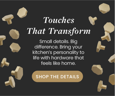 Image of cabinet hardware in different styles 