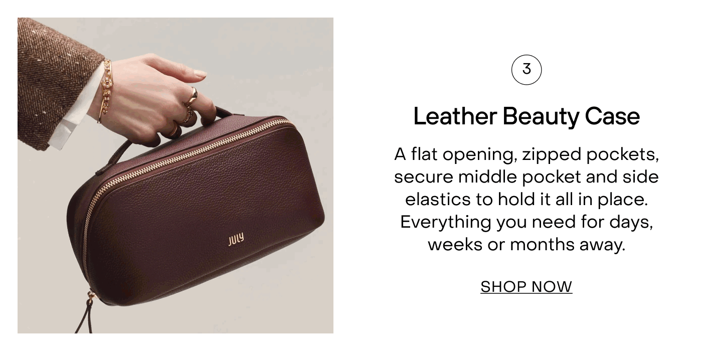 Leather Beauty Case
