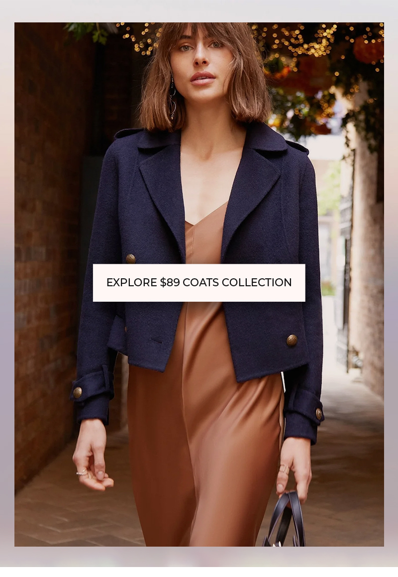 $89 coats collection