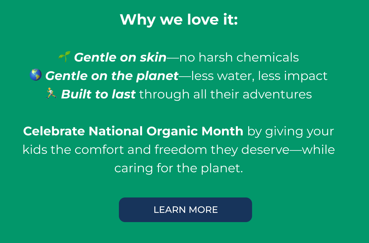 Sustainability and Organic Cotton