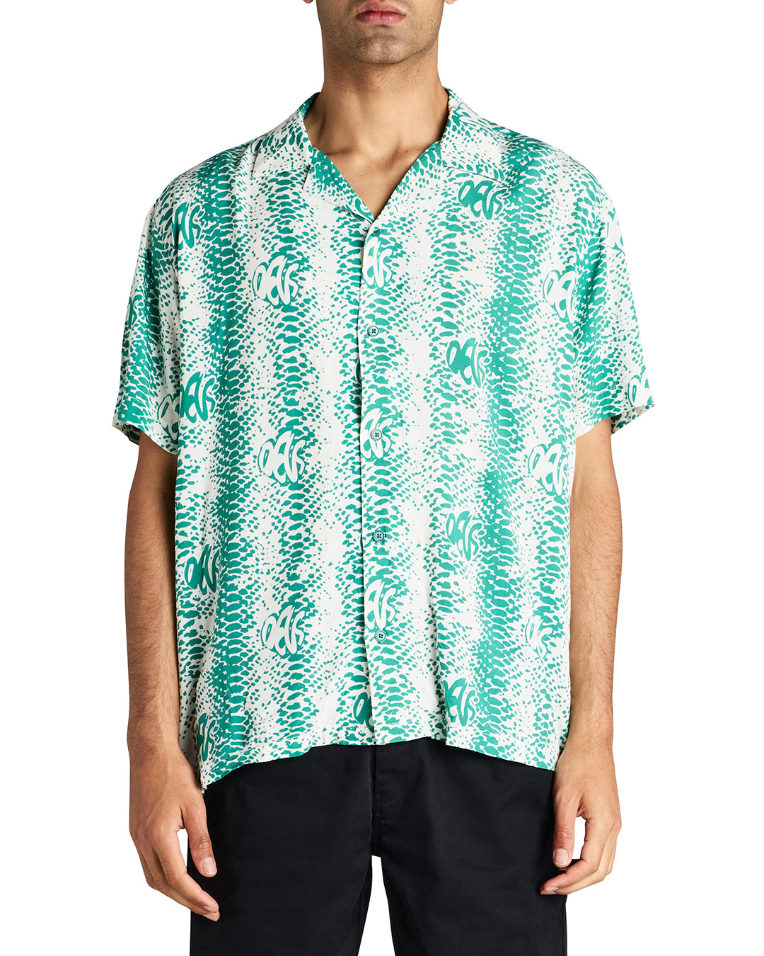 Image of Snake Eyes Shirt - Marine Green