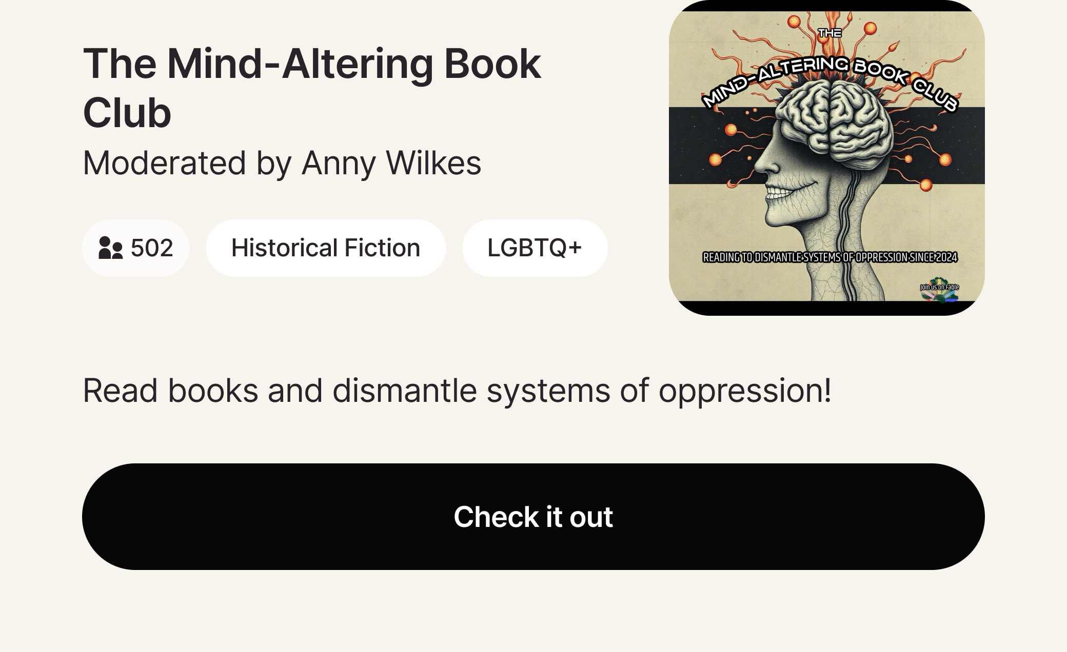 The Mind-Altering Book Club