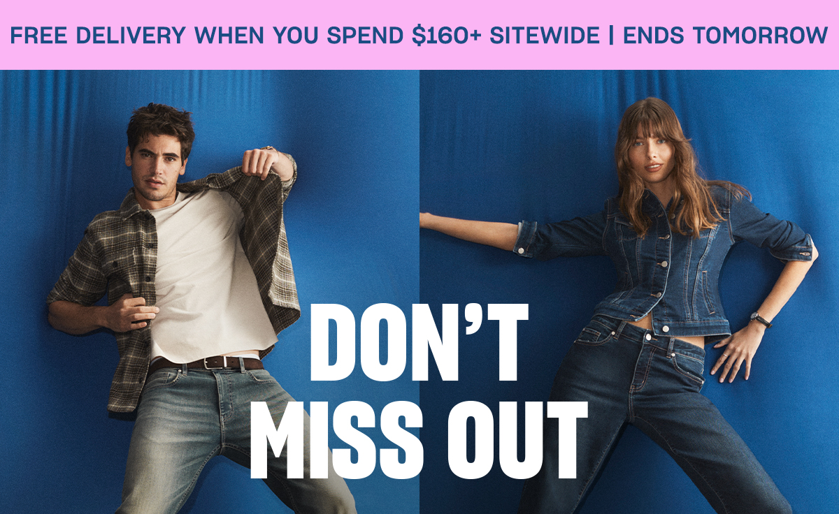 Afterpay Shopping Event. Online Only. Ends Sunday. 30-40% Off Everything.