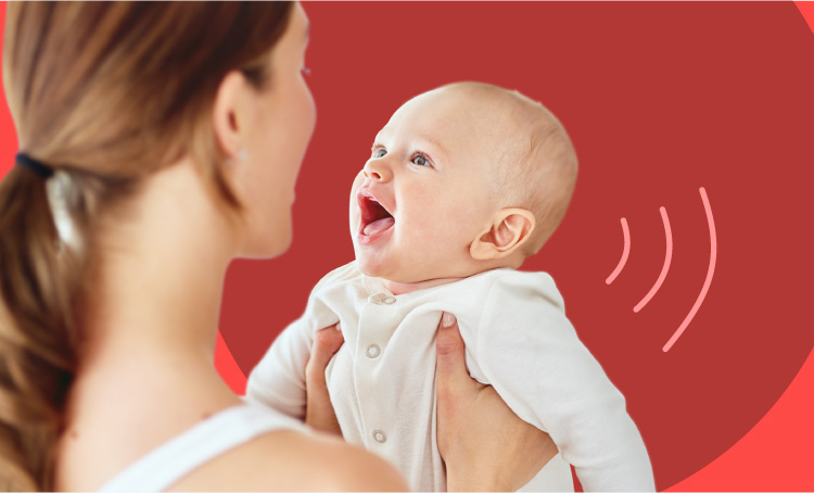Hero image - Mom holding a baby