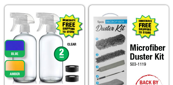 16 oz. Glass Spray Bottle - ONLY $4.99 After Rebate*!