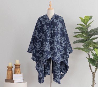 Berkshire Botanical Vine Sherpa Wearable Throw