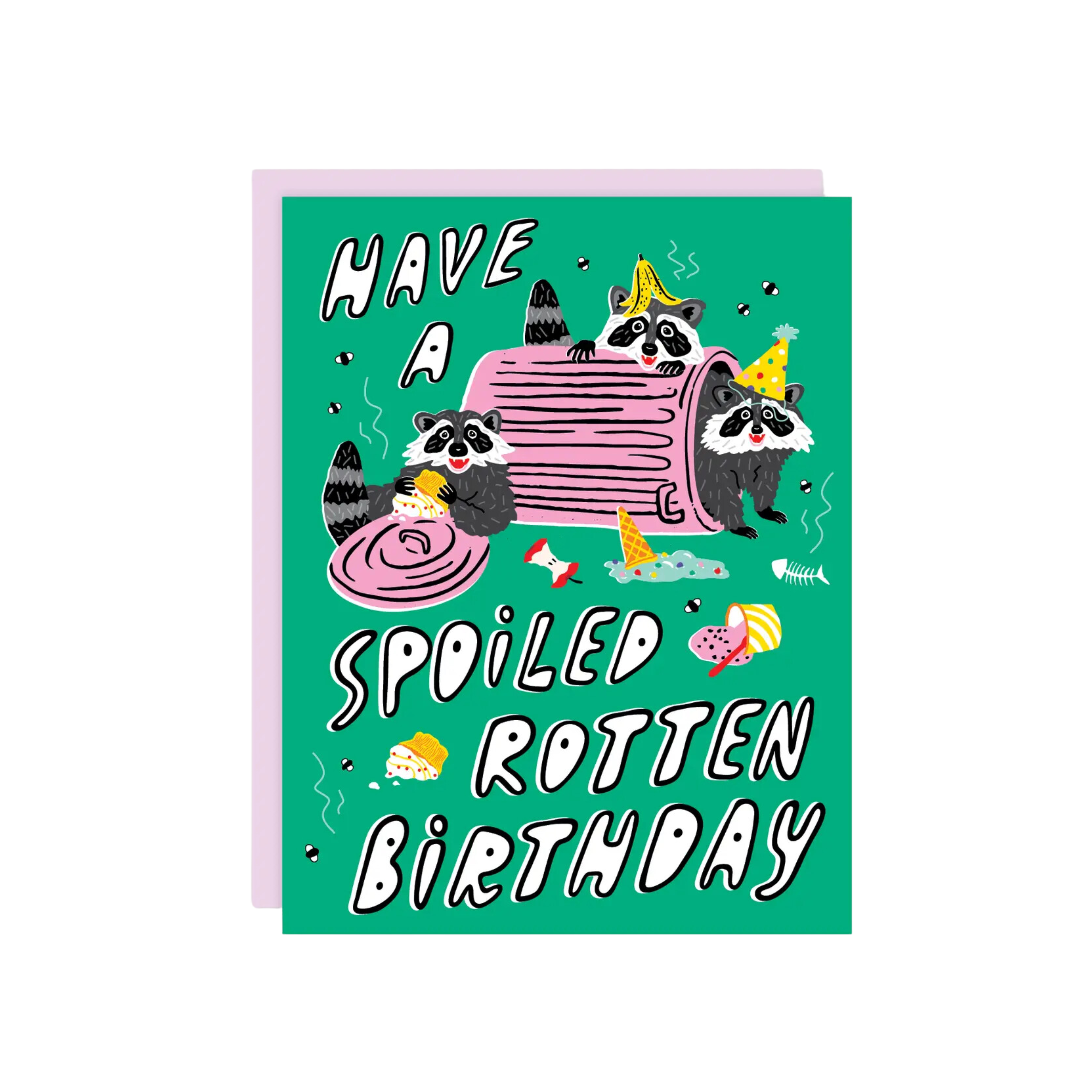 Image of Spoiled Rotten Birthday Card