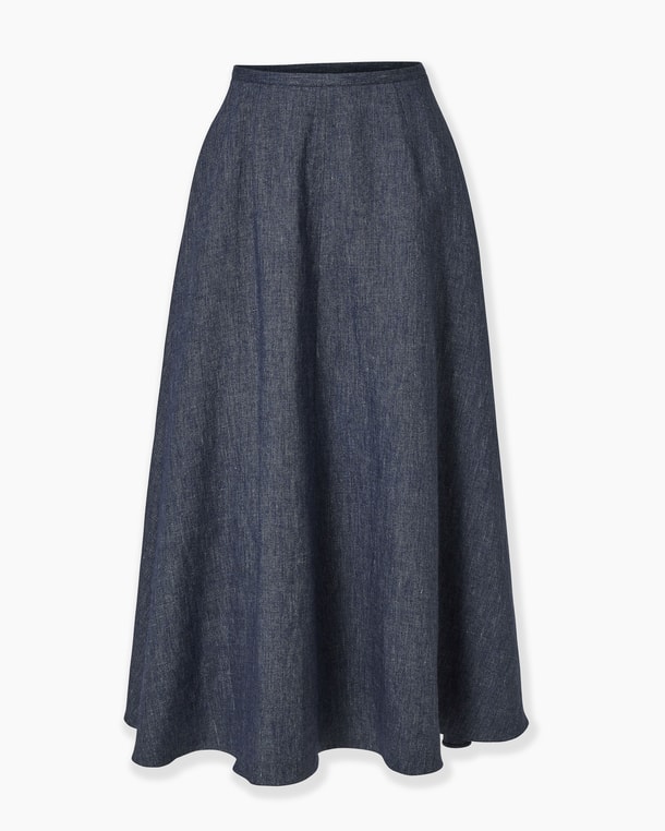 Flannel Half-Circle Skirt