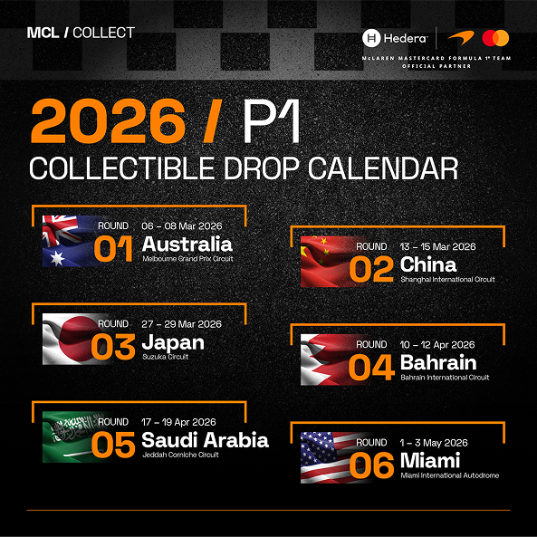 The first drop calendar from Hedera