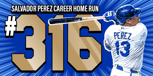 Salvador Perez Career Home Run #316!