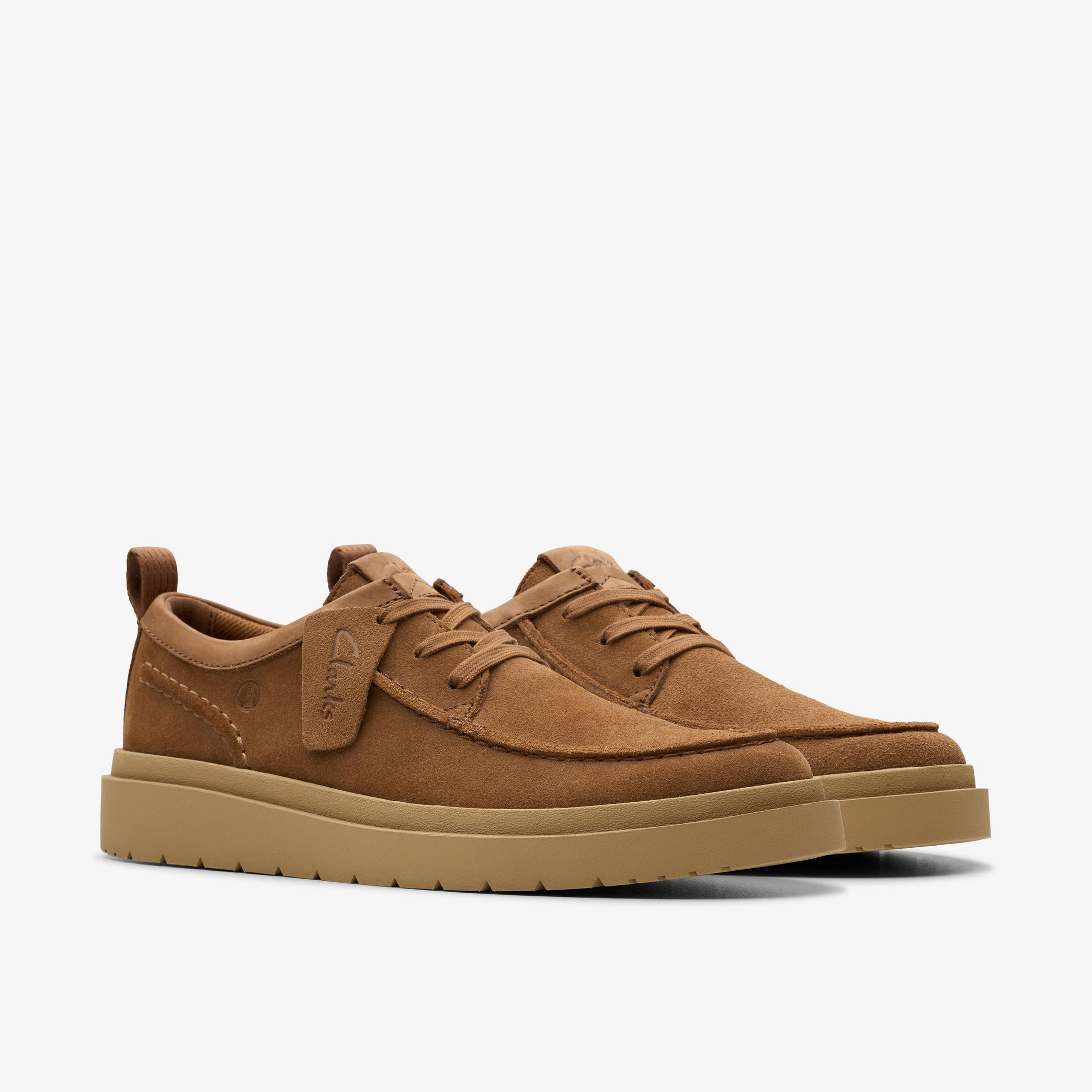 Shop Polden Moc Cola Suede