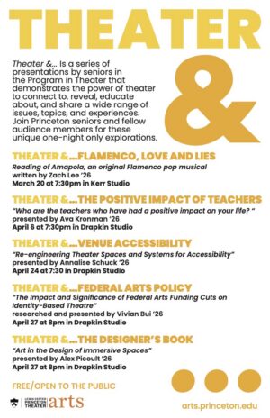 Theater lectures