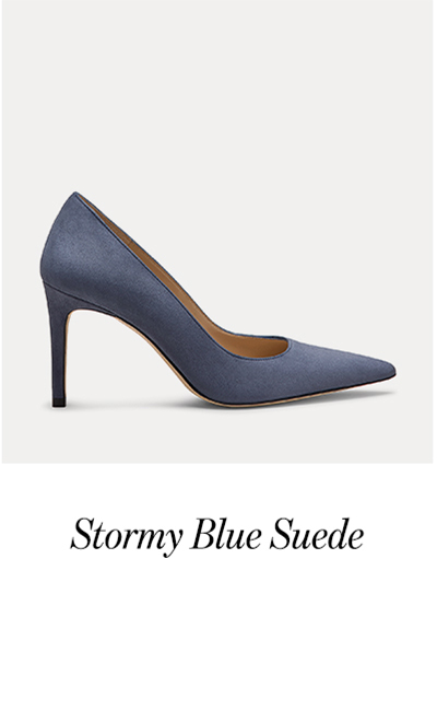 Stormy Blue Suede