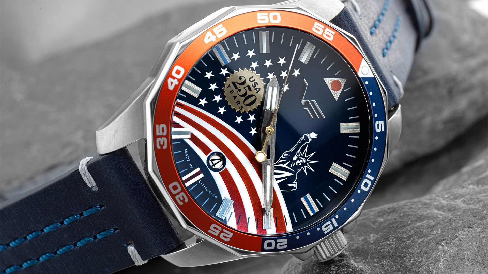 Vostok USA 250 Years Edition watch