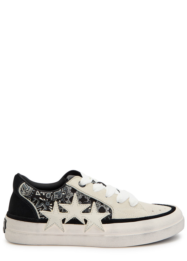 AMIRI Sunset Skate paisley-printed suede sneakers