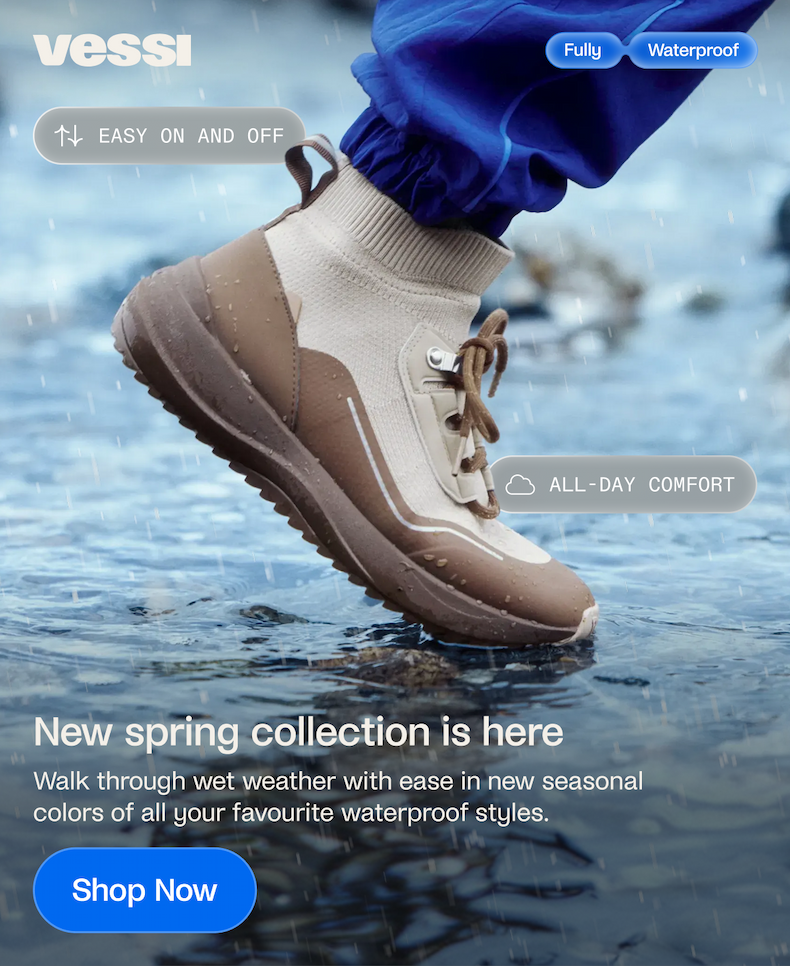 Spring showers bring brand new colors