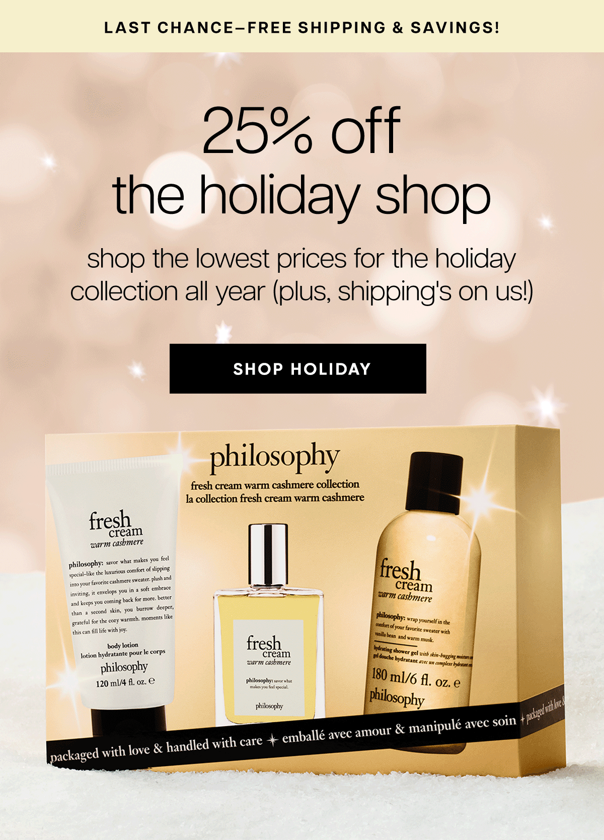 holiday shop