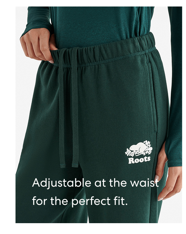 Adjustable at the waist for the perfect fit.