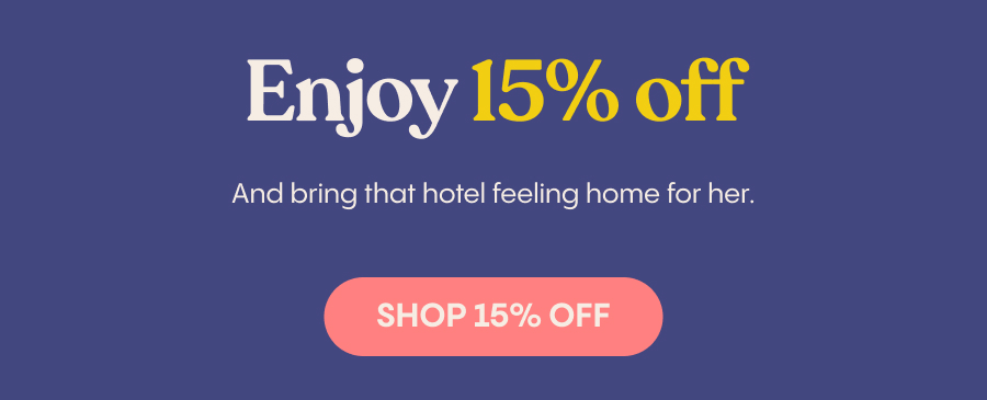 Enjoy 15% Off