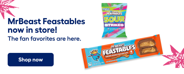 MrBeast Feastables now in store!