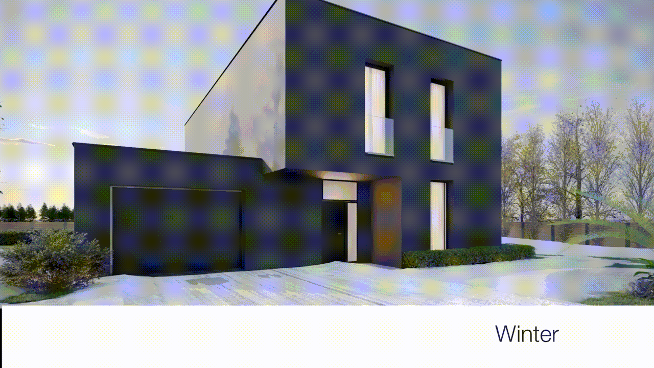 house changing colour