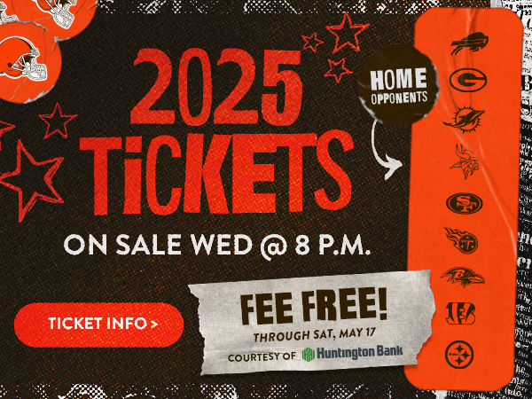 Tickets On Sale Wednesday