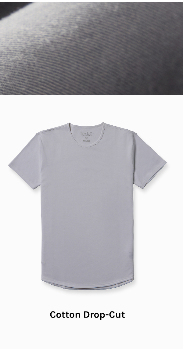 Cotton Drop-Cut