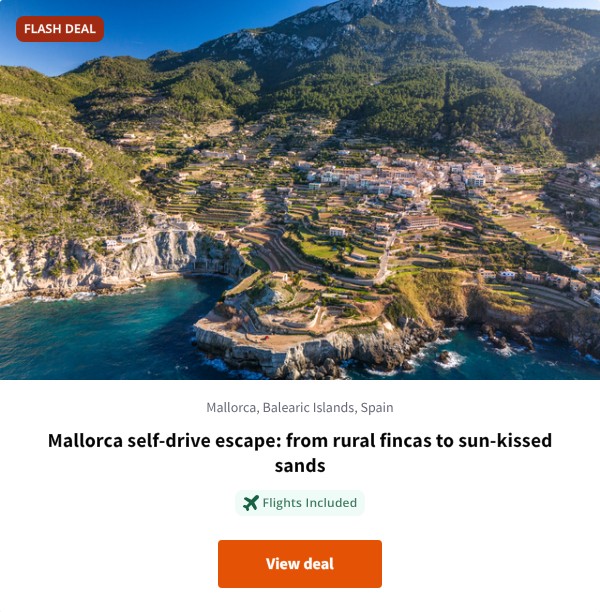 Mallorca self-drive escape: from rural fincas to sun-kissed sands
