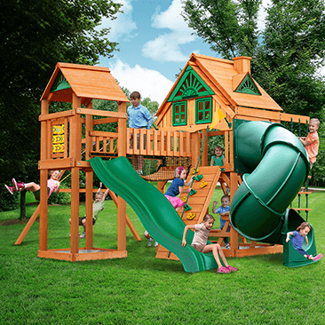 Wilderness Gym Swing Set