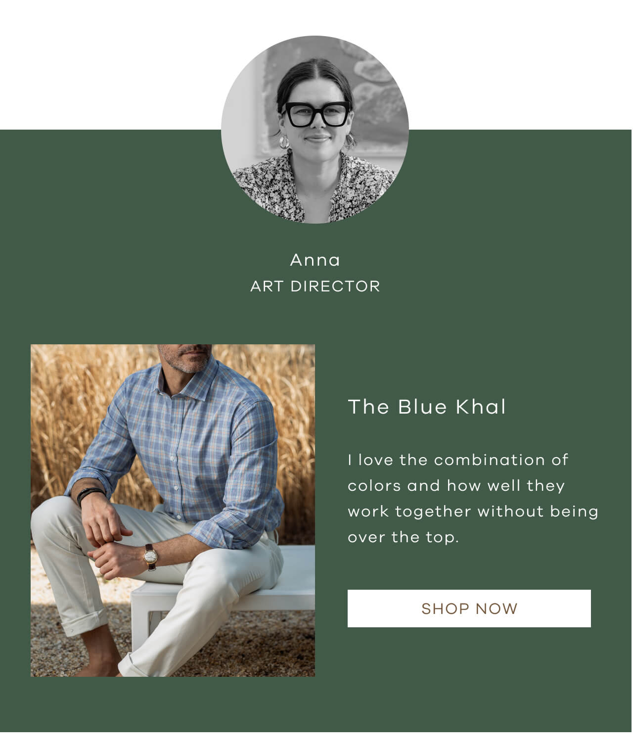 Anna Art Director | The Blue Khal | I Love The Combination Of Colors And How Well They Work Together Without Being Over The Top. [Shop Now]