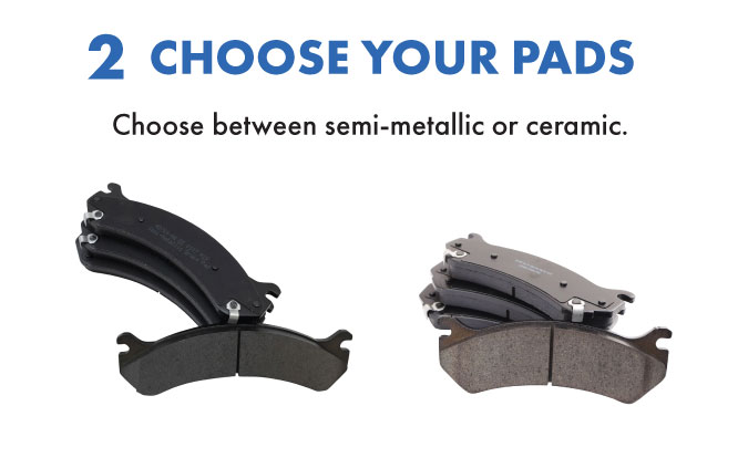 Choose your pads