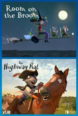 Room on the Broom and The Highway Rat