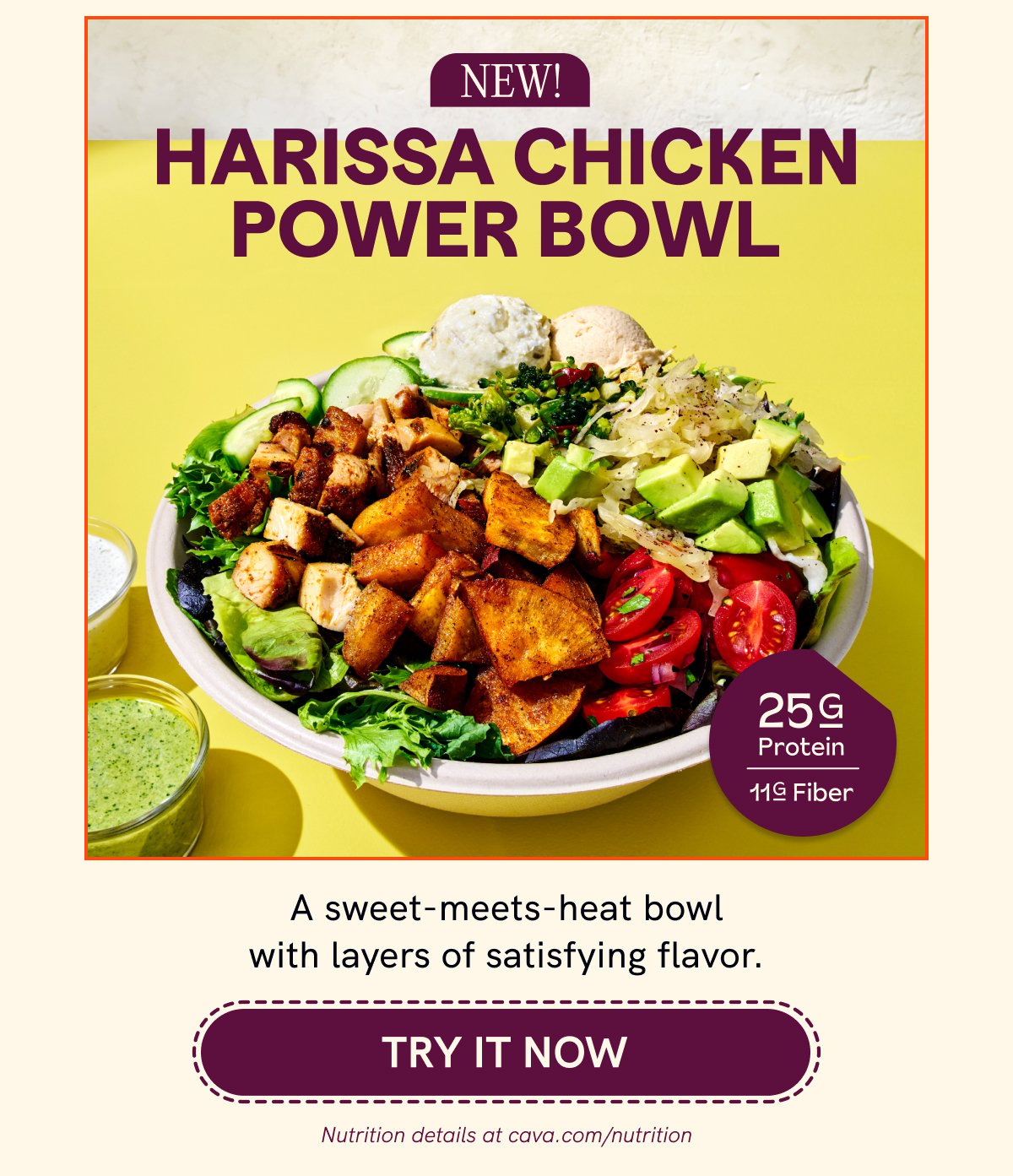 Harissa Chicken Power Bowl