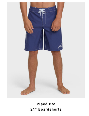 Piped Pro 21" Boardshorts