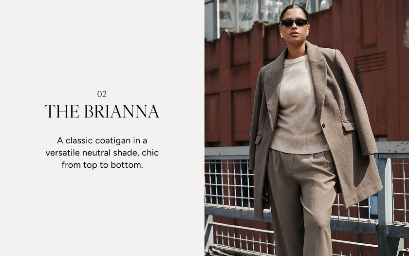 Brianna Curve Coatigan