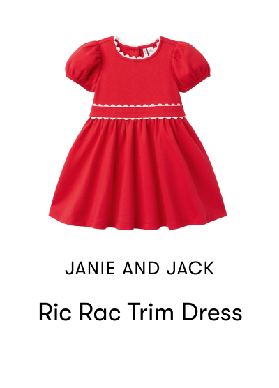 Ric Rac Trim Dress
