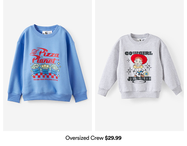 Oversized Crew $29.99