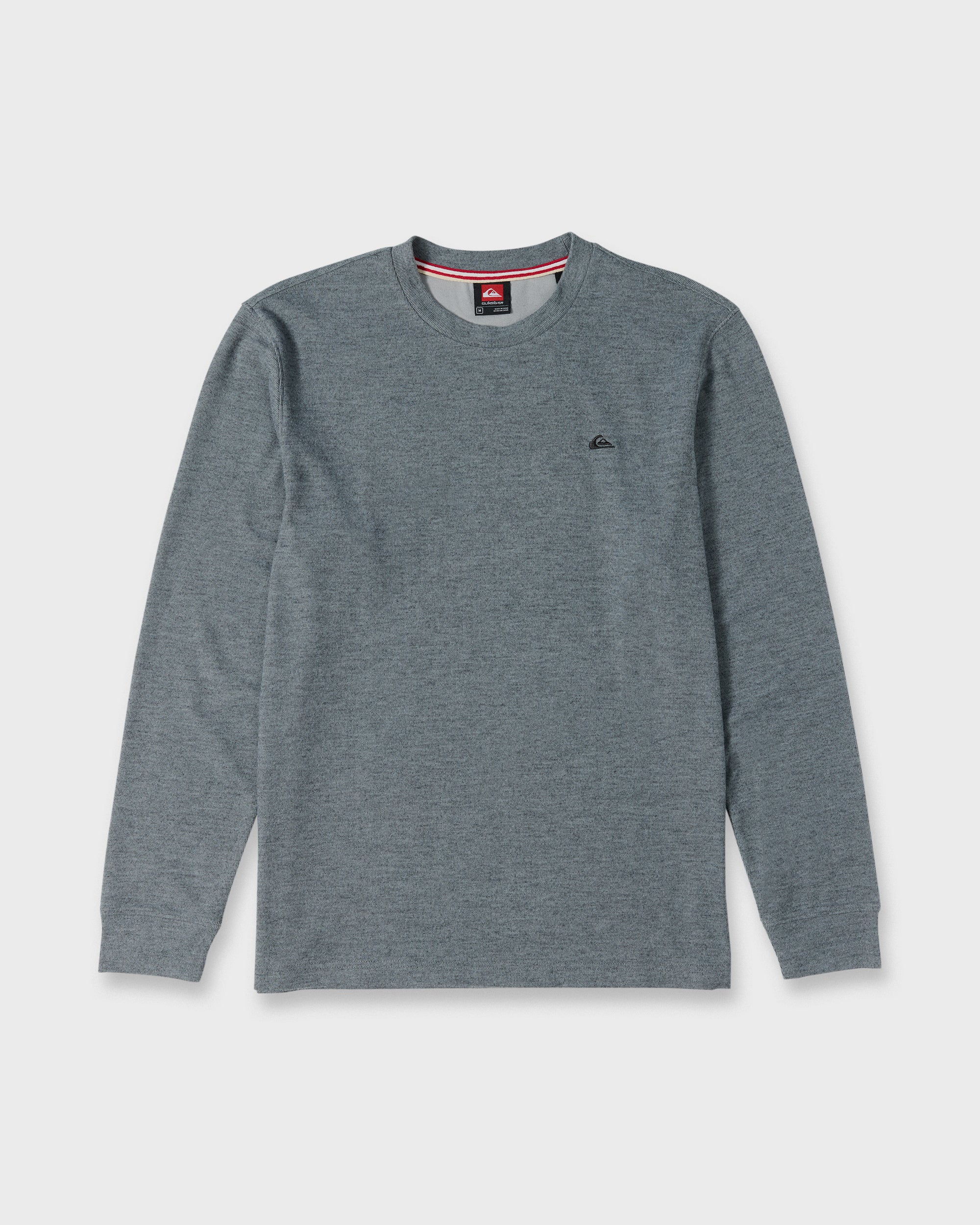 Image of Malvern Long Sleeve Soft Touch Crewneck Sweatshirt - Anthracite