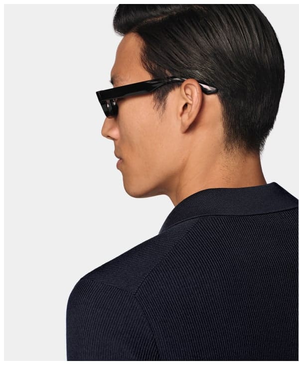 Navy polo